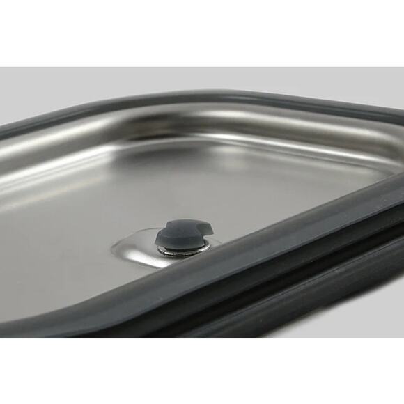 black & blum Stainless Steel Lunch Box Large (Olive) - New - Picture 6 of 8